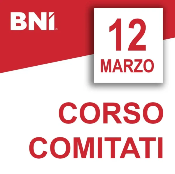 CORSO COMITATI 12 marzo